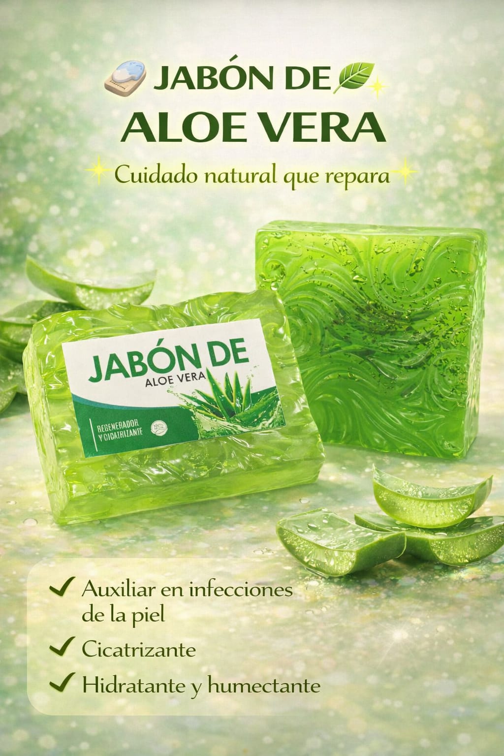 Jabón de Aloe Vera