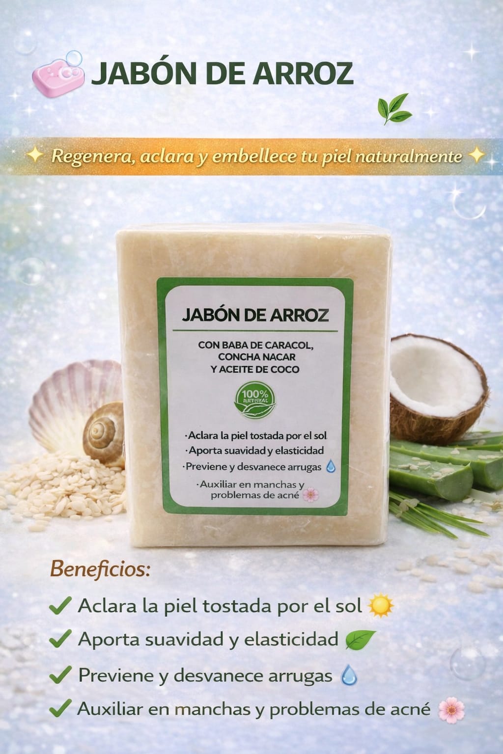 Jabón de Arroz