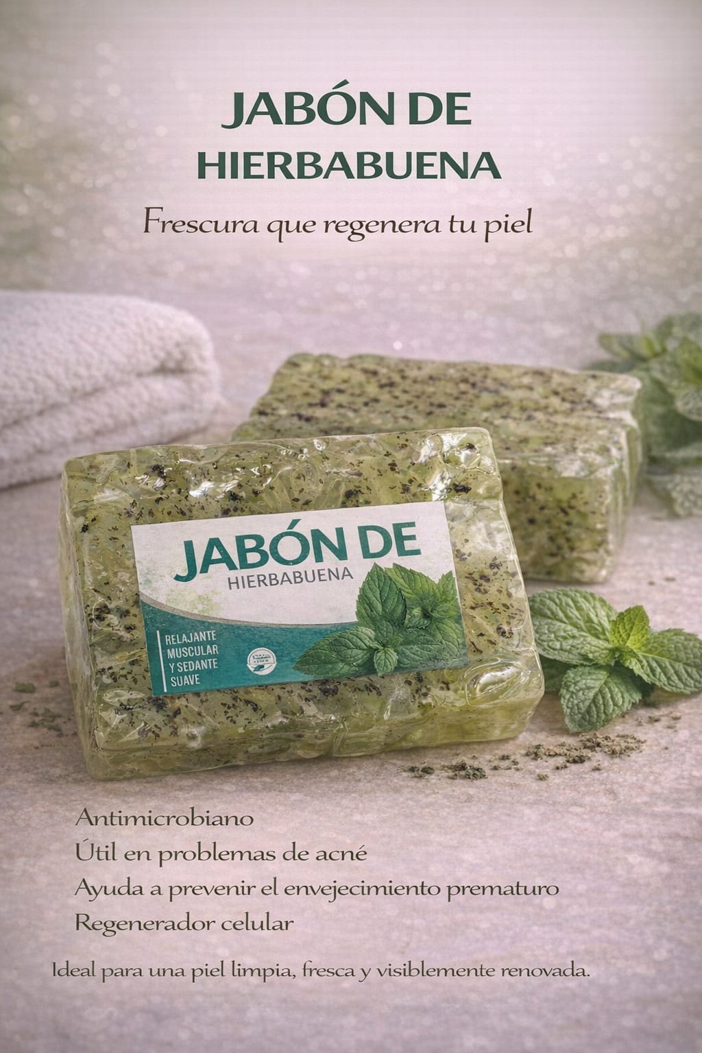 Jabón de Hierbabuena
