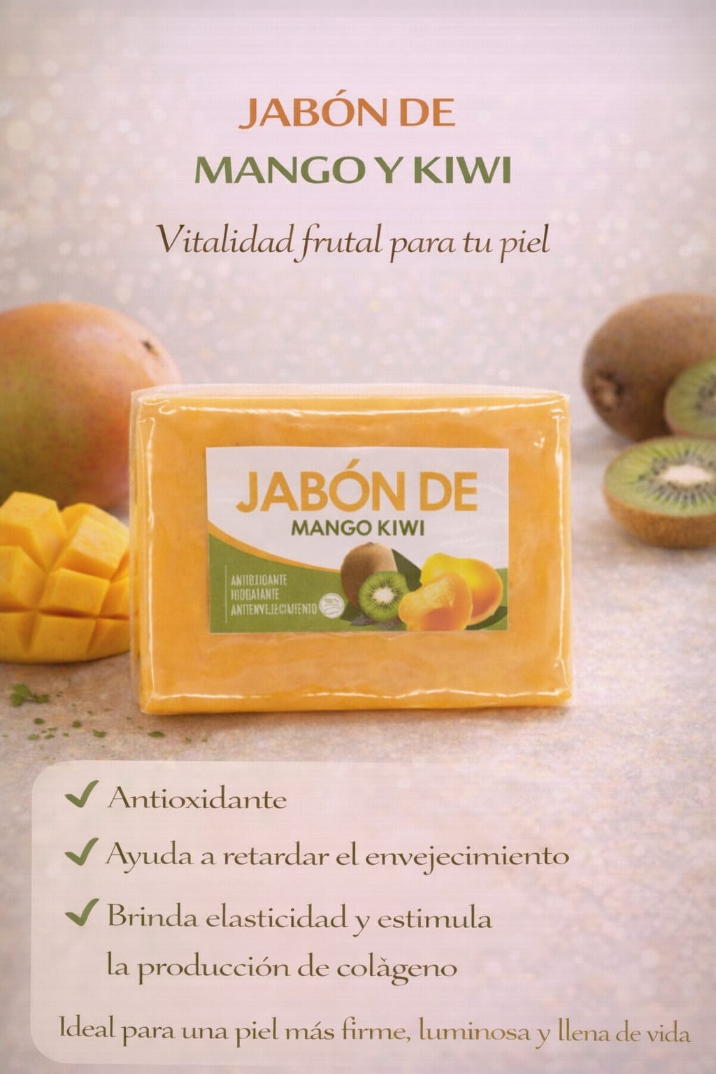 Jabón de Mango y Kiwi