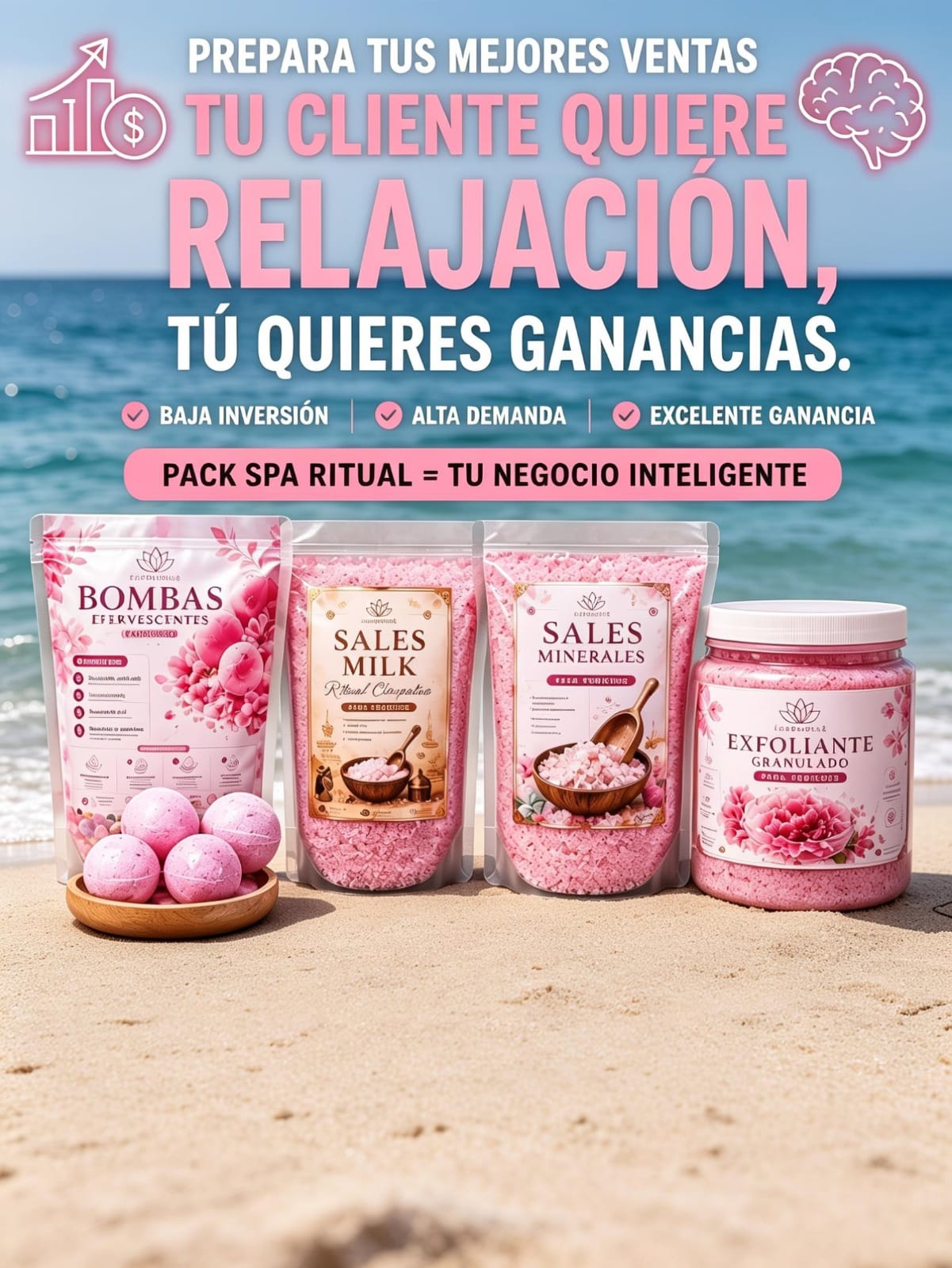 Prepara tus mejores ventas - Pack Spa Ritual